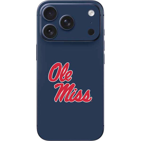 University of Mississippi Rebels Ole Miss iPhone 17 Pro Skin